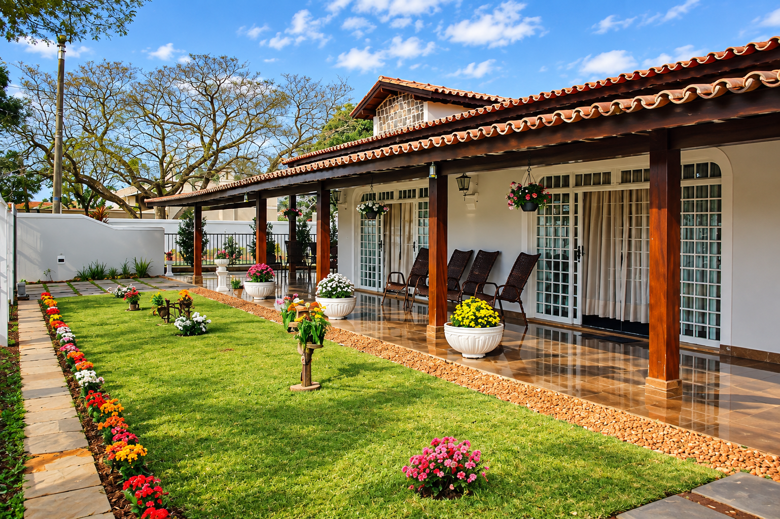 Residencial Reviva - Varanda e Jardim